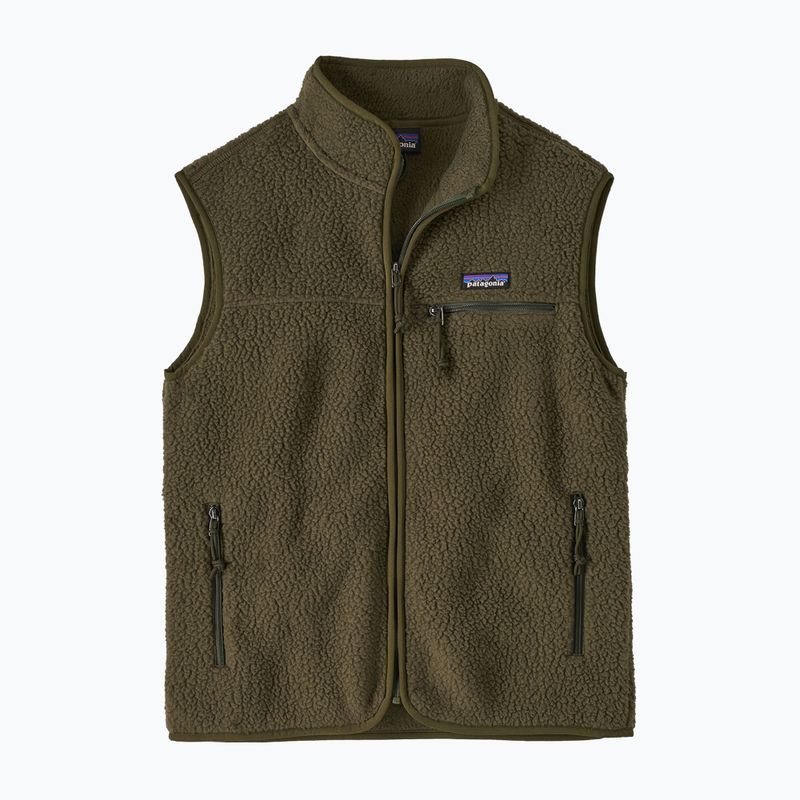 Damenweste Patagonia Retro Pile basin green 5