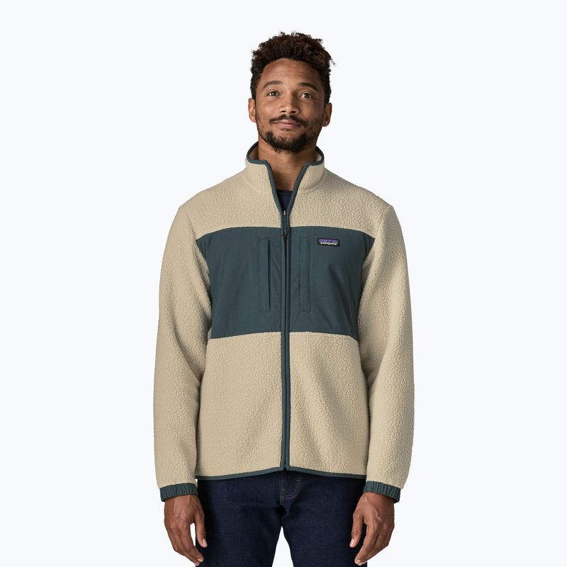 Fleecejacke für Herren Patagonia Retro Pile Patch pelican