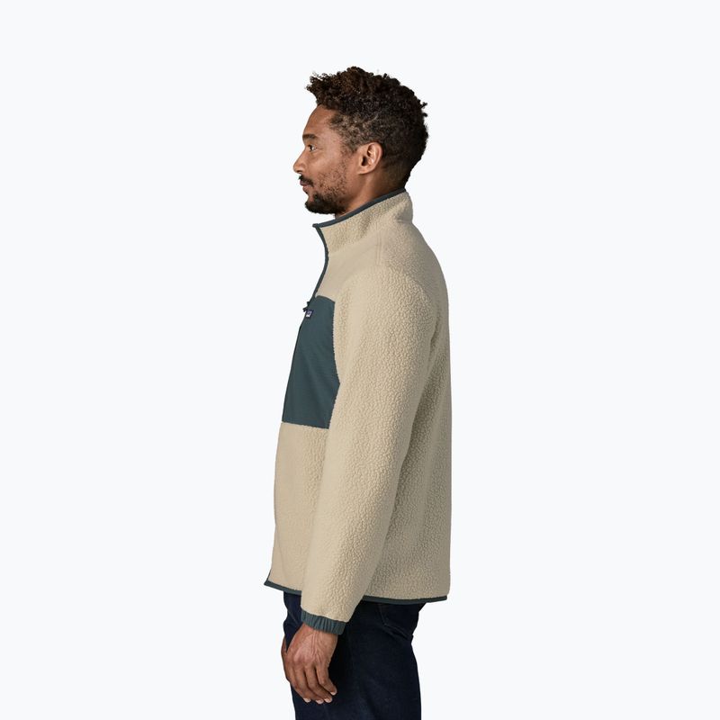 Fleecejacke für Herren Patagonia Retro Pile Patch pelican 3