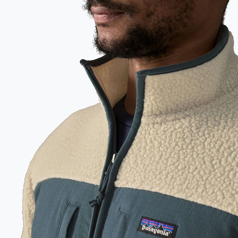 Fleecejacke für Herren Patagonia Retro Pile Patch pelican 4