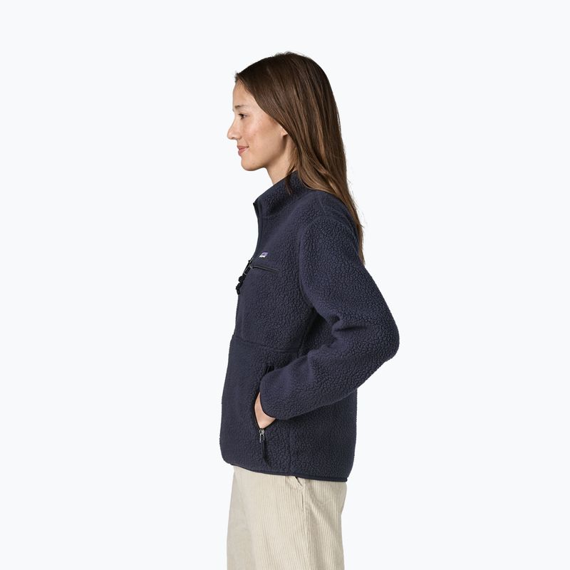Fleecejacke für Damen Patagonia Retro Pile Marsupial sunken blue 3