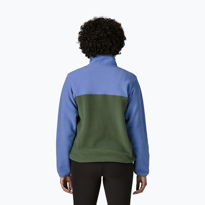 Fleecejacke für Damen Patagonia Lightweight Synchilla Snap-T Pullover canopy green 2