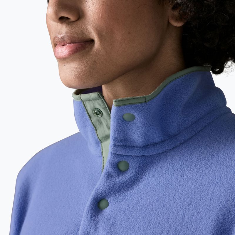 Fleecejacke für Damen Patagonia Lightweight Synchilla Snap-T Pullover canopy green 5
