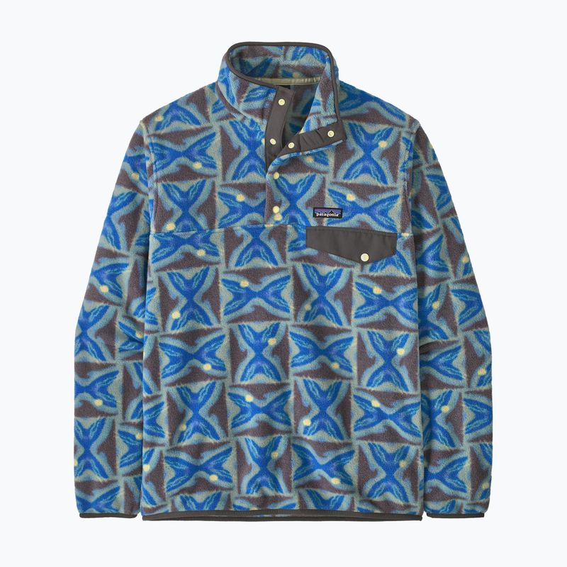 Fleecejacke für Herren Patagonia Lightweight Synchilla Snap-T Pullover deep freeze: forge grey 6