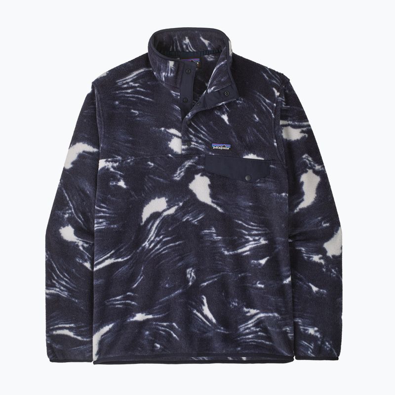 Fleecejacke für Herren Patagonia Lightweight Synchilla Snap-T Pullover polar breeze: sunken blue 5