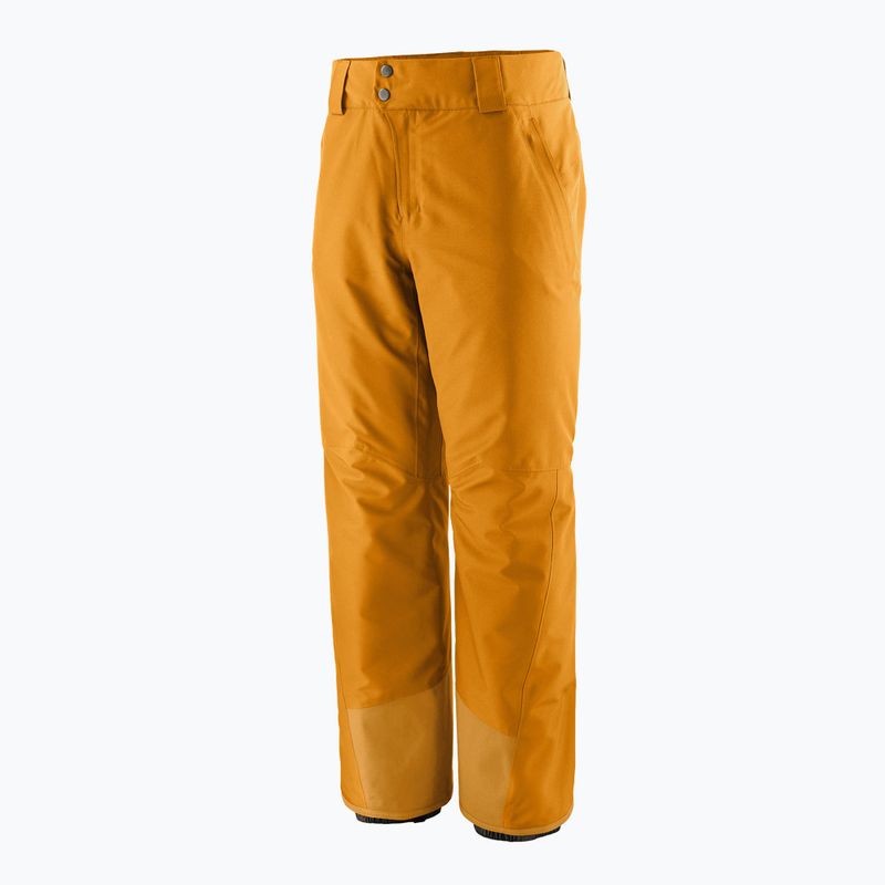 Herren Skihose Patagonia Insulated Powder Town - Regular cinnamon brown