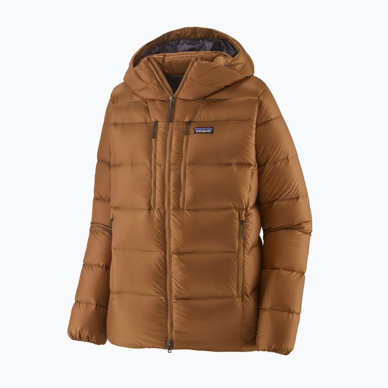 Herren-Daunenjacke Patagonia Fitz Roy Down Hoody deer brown 5
