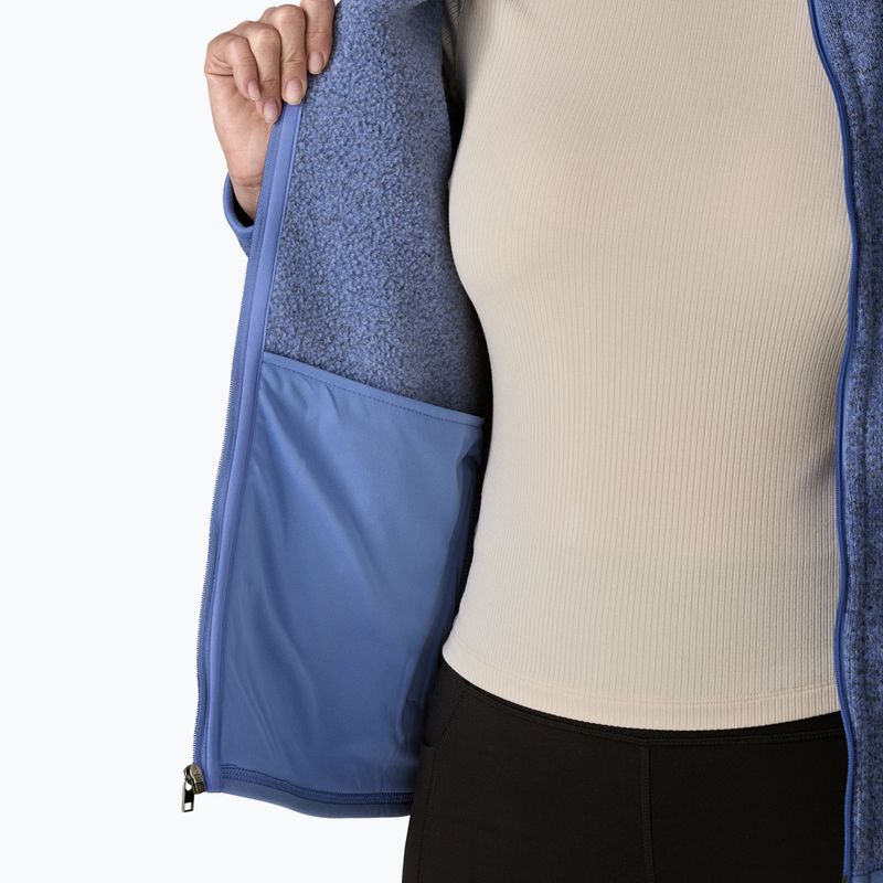 Damen-Trekkingsweatshirt Patagonia Better Sweater diver blue 8