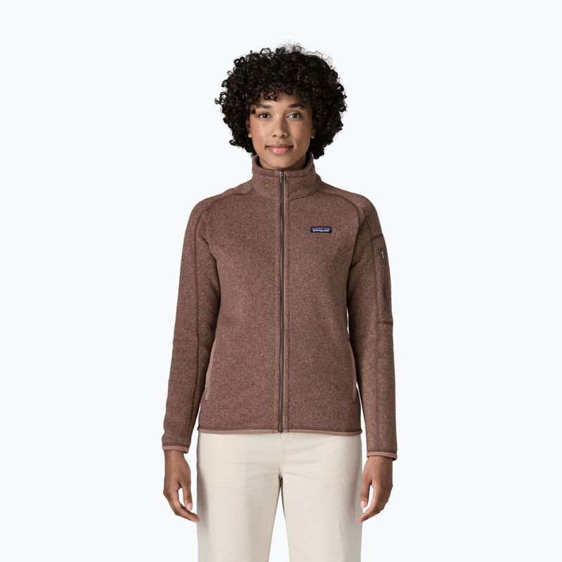 Damen-Trekkingsweatshirt Patagonia Better Sweater moonrise taupe