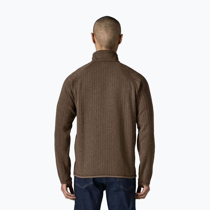 Herren-Trekkingsweatshirt Patagonia Better Sweater Fleece marlow brown rib knit 2