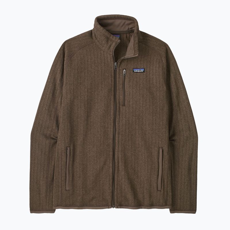 Herren-Trekkingsweatshirt Patagonia Better Sweater Fleece marlow brown rib knit 8