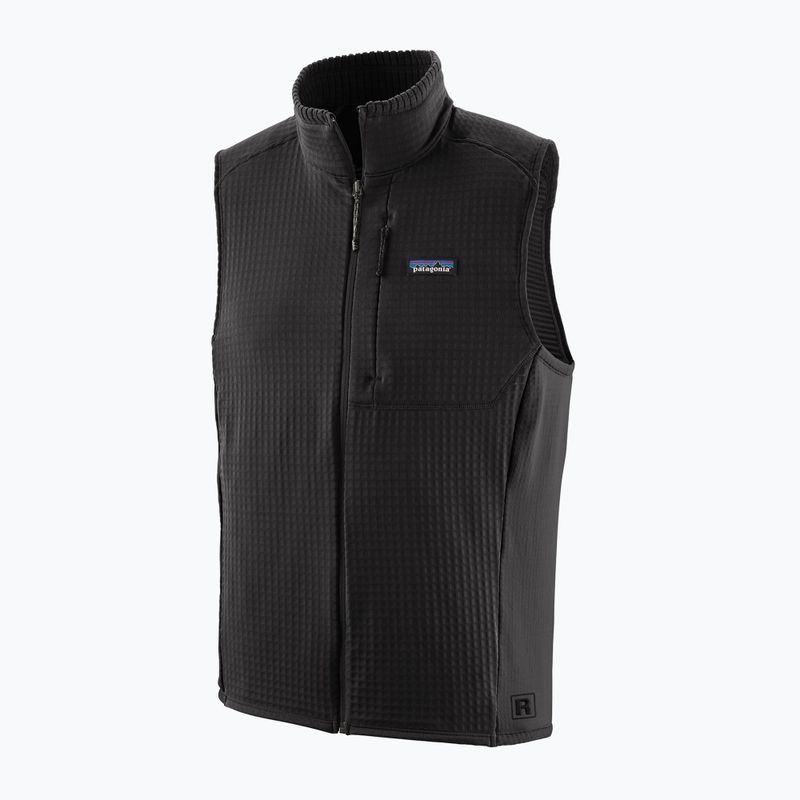 Herrenweste Patagonia R1 black w/black