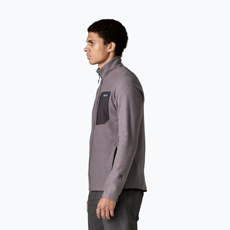 Fleecejacke für Herren Patagonia R1 Air may grey 3