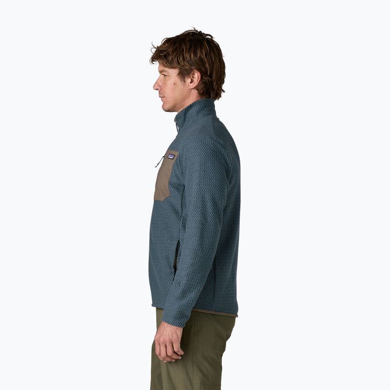 Fleecejacke für Herren Patagonia R1 Air summit blue 3