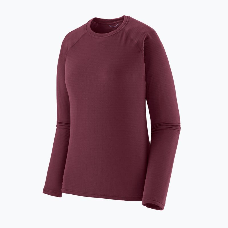Damen-Funktionssweatshirt Patagonia Capilene Termal Weight Crew berry fig