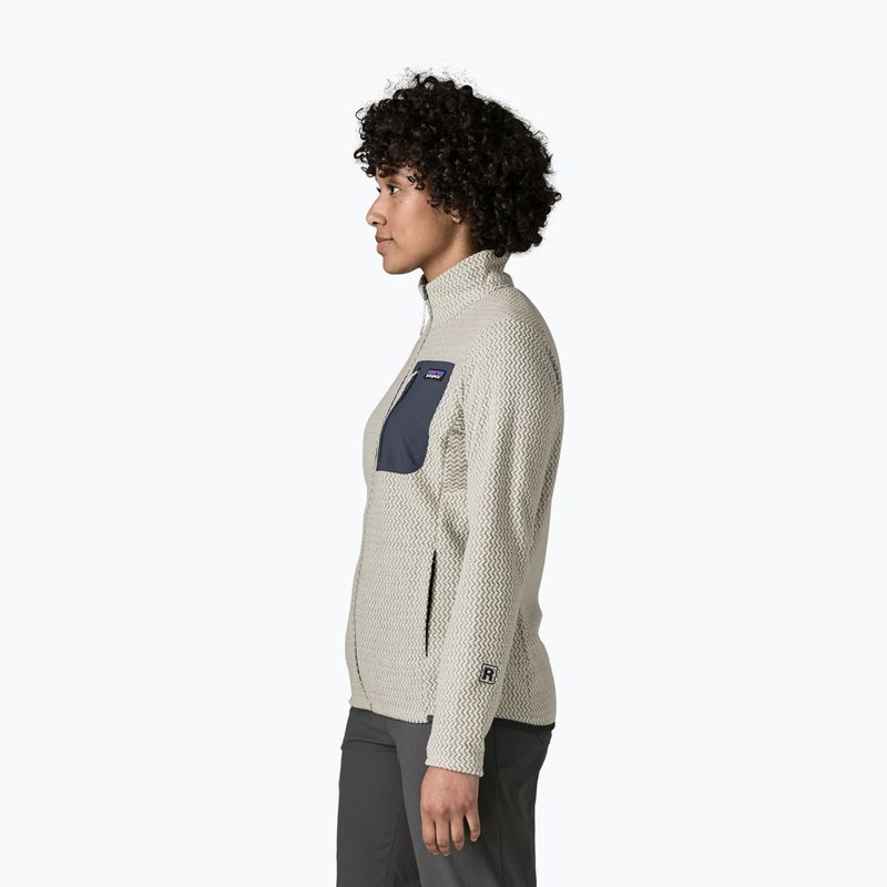 Fleecejacke für Damen Patagonia R1 Air birch white 3