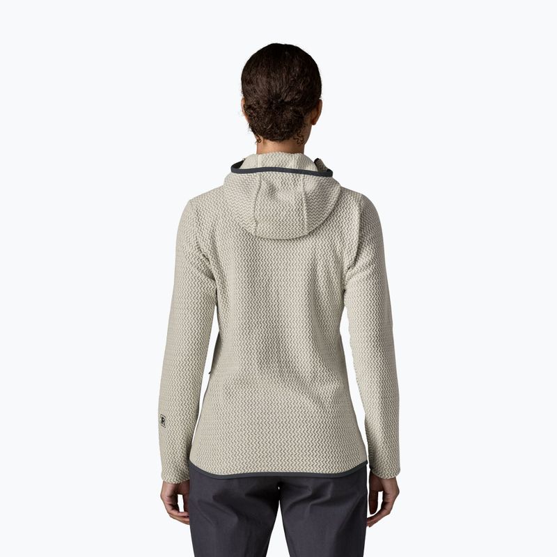 Fleecejacke für Damen Patagonia R1 Air Full-Zip Hoody birch white 2