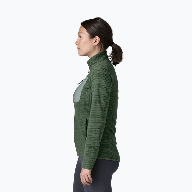 Fleecejacke für Damen Patagonia R1 Air canopy green 3