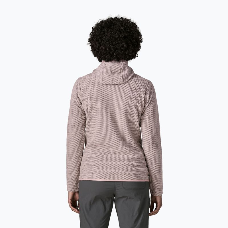 Fleecejacke für Damen Patagonia R1 Air Full-Zip Hoody stingray mauve 2