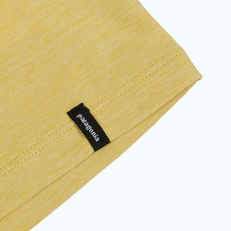 Herren-Shirt Patagonia Capilene Cool Daily Boardshort Logo limestone yellow - light limestone yellow x-dye 4