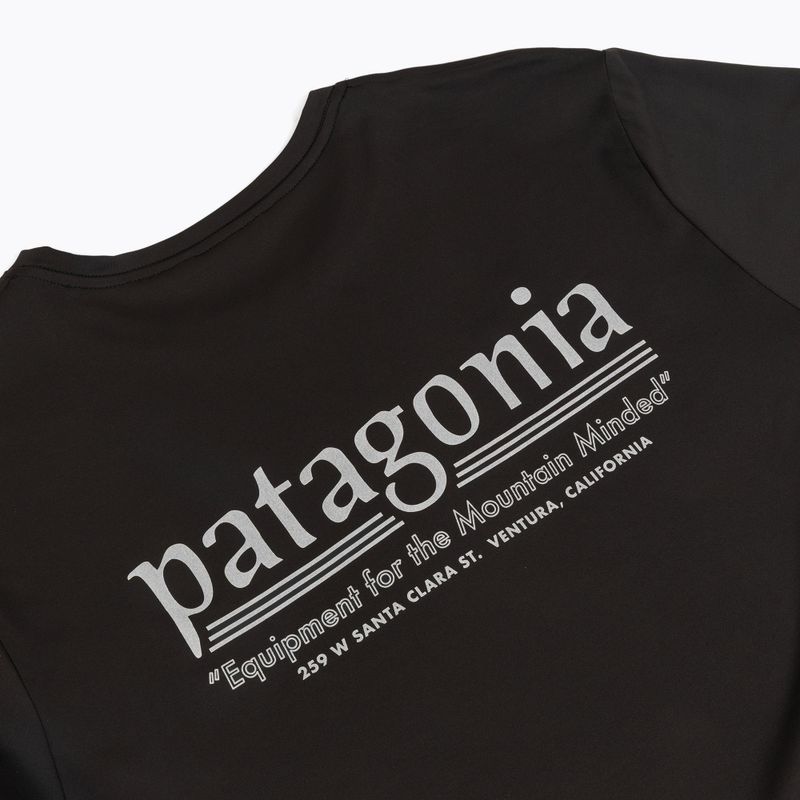 Herren-Trekkingshirt mit langen Ärmeln Patagonia Cap Cool Daily Hut Tripper LS black 4