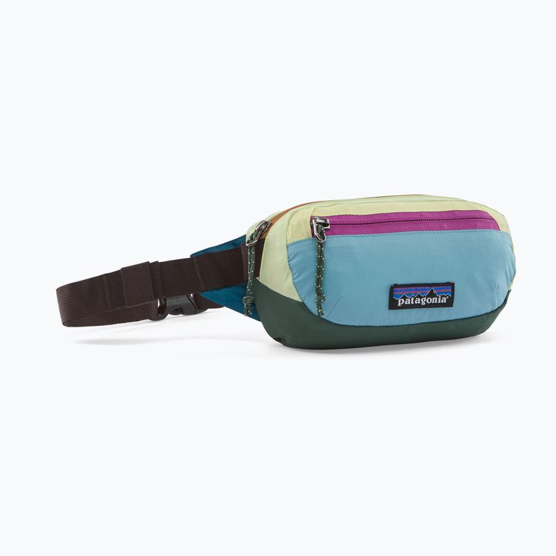 Bauchtasche Patagonia Terravia Mini Hip patchwork: snowmelt blue