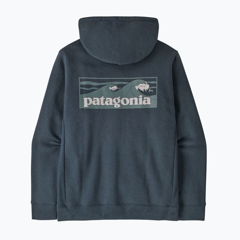 Herrenpullover Patagonia Boardshort Logo Uprisal Hoody Summit Blue 2