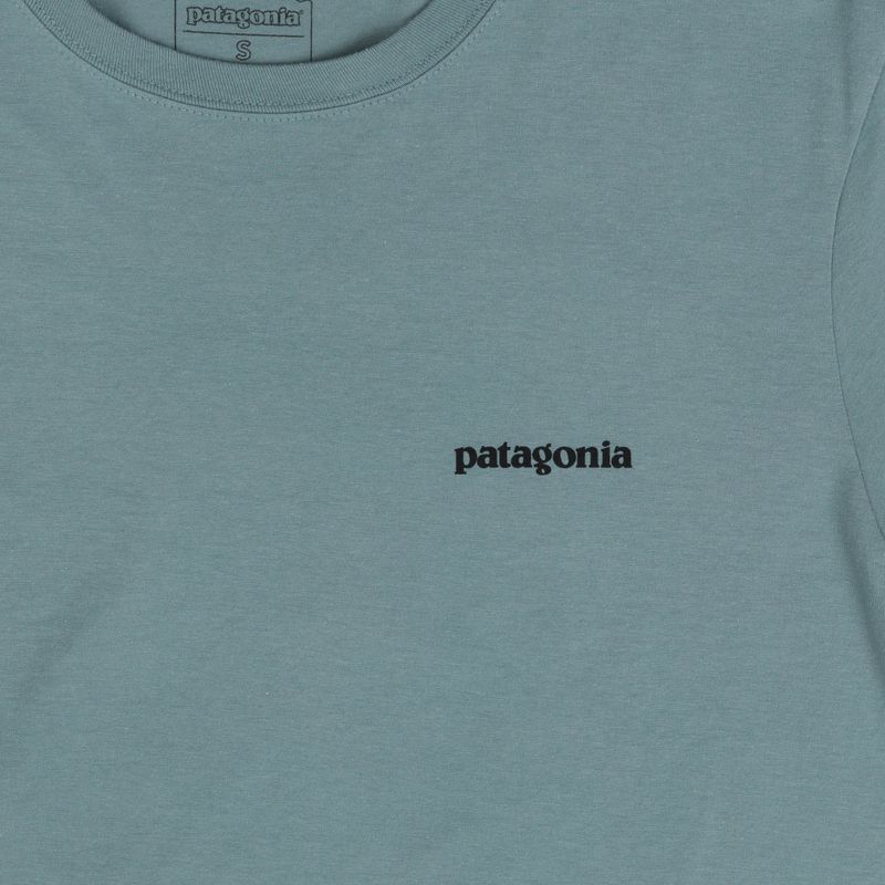 Herren-Shirt Patagonia P-6 Logo blue sage 3