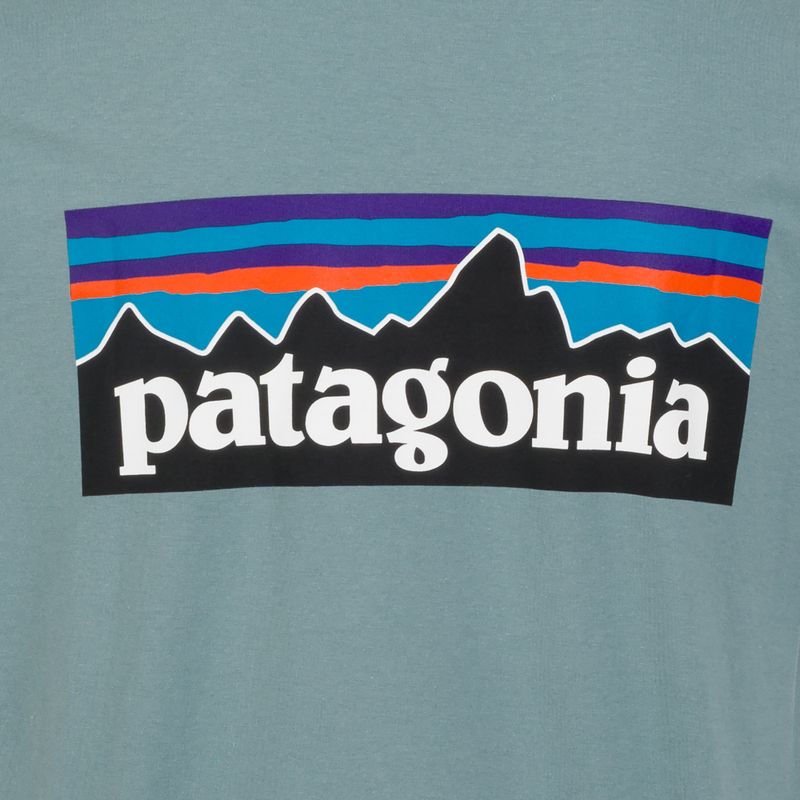 Herren-Shirt Patagonia P-6 Logo blue sage 4
