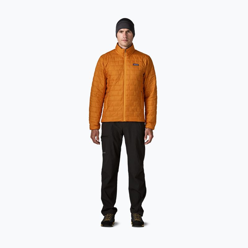 Gefütterte Herrenjacke Patagonia Nano Puff autumn orange 2