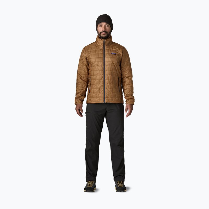 Gefütterte Herrenjacke Patagonia Nano Puff deer brown 2