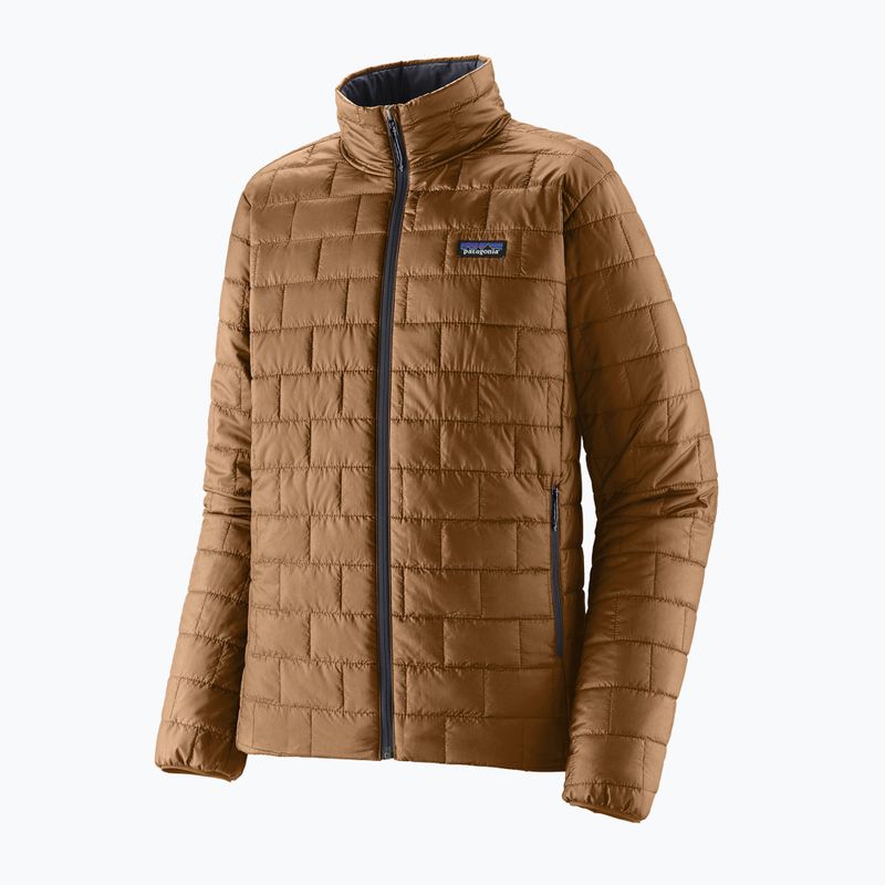 Gefütterte Herrenjacke Patagonia Nano Puff deer brown 10