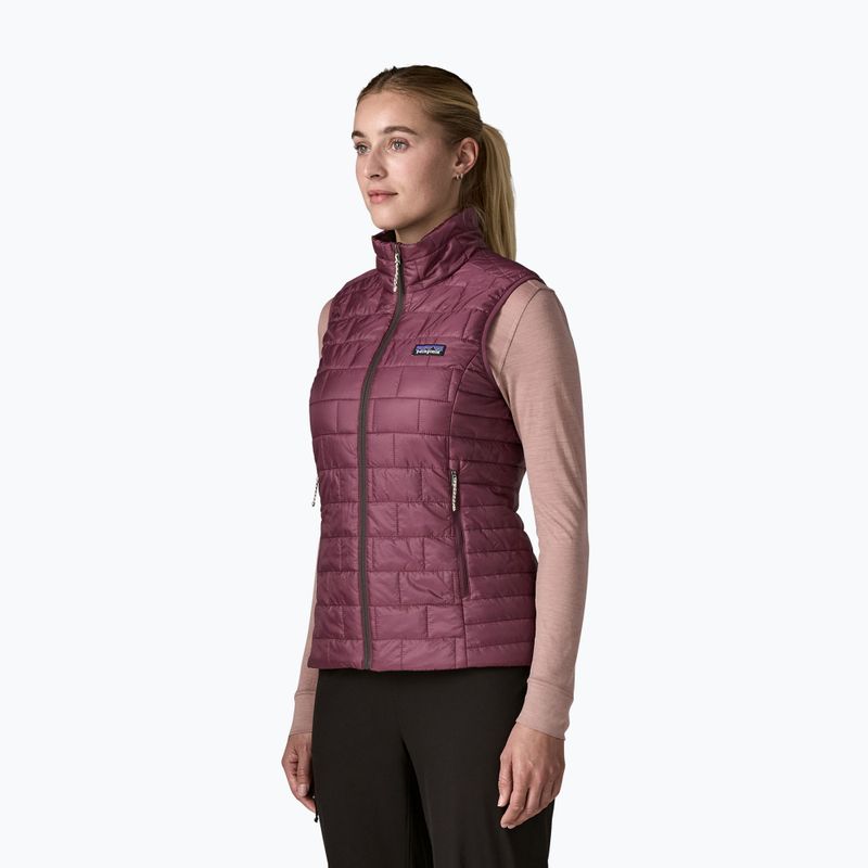 Damenweste Patagonia Nano Puff berry fig 4