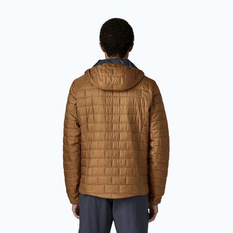 Gefütterte Herrenjacke Patagonia Nano Puff Hoody deer brown 2