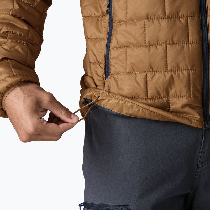 Gefütterte Herrenjacke Patagonia Nano Puff Hoody deer brown 8