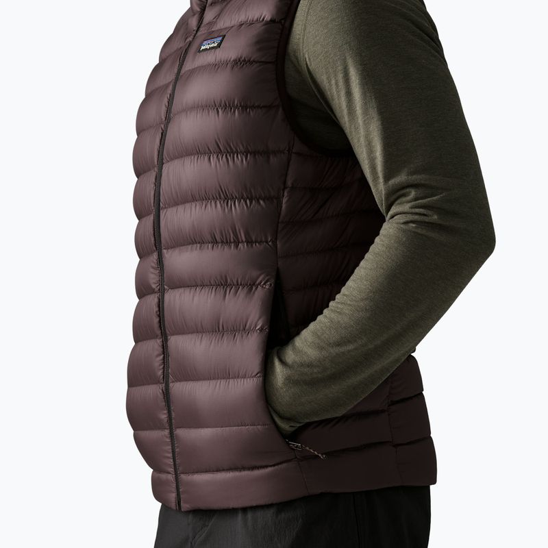Herrenweste Patagonia Down Sweater den brown 3