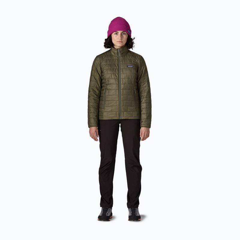 Gefütterte Damenjacke Patagonia Nano Puff basin green 2