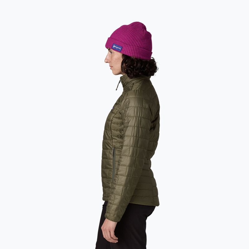 Gefütterte Damenjacke Patagonia Nano Puff basin green 4