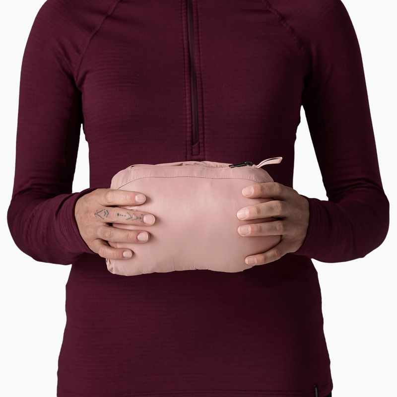 Damen-Daunenjacke Patagonia Down Sweater Hoody moonrise taupe 10