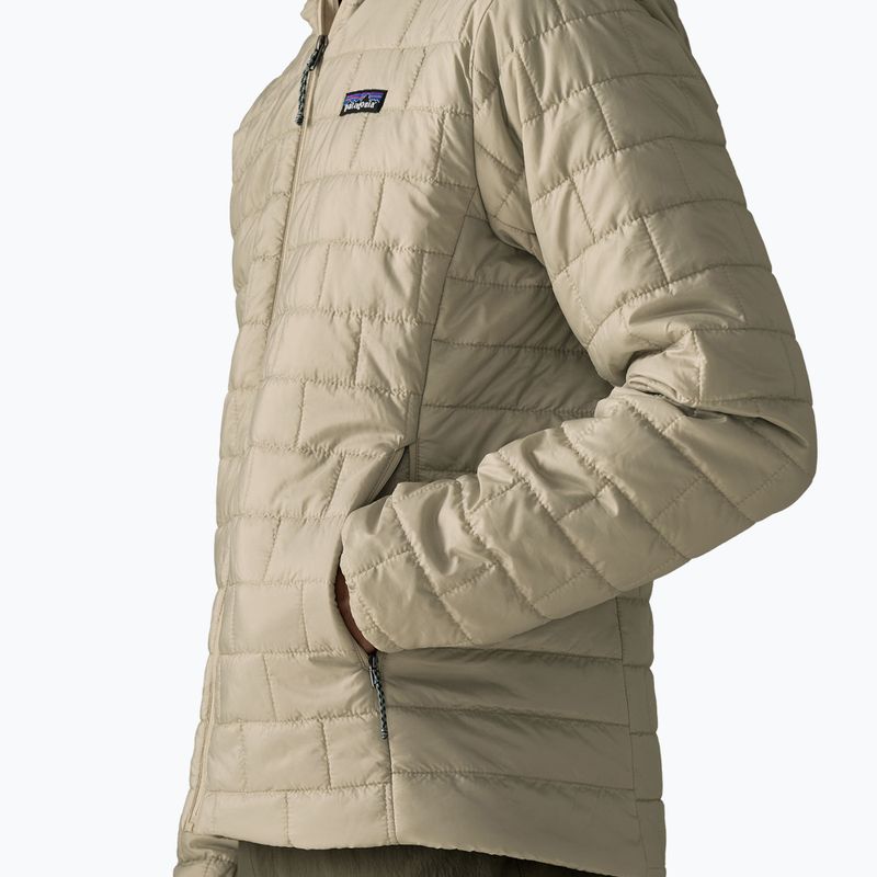 Gefütterte Herrenjacke Patagonia Nano Puff Hoody weathered stone 6