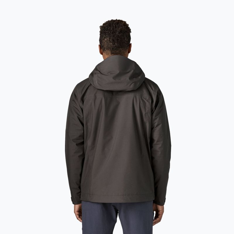 Herren-Regenjacke Patagonia Insulated Boulder Fork Rain black 2