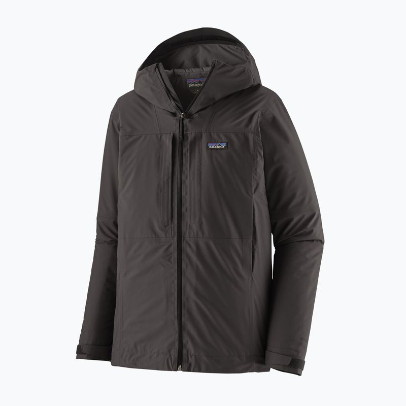Herren-Regenjacke Patagonia Insulated Boulder Fork Rain black 6
