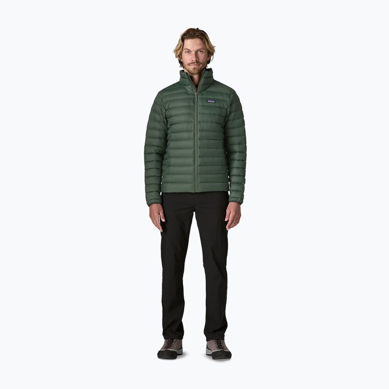 Herren-Daunenjacke Patagonia Down Sweater treeline green 2
