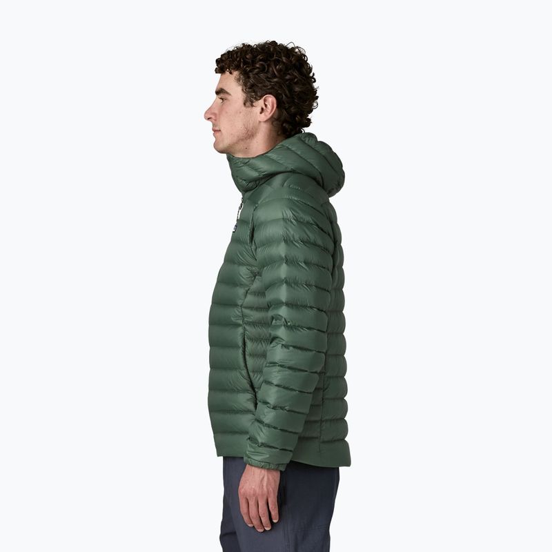 Herren-Daunenjacke Patagonia Down Sweater Hoody treeline green 3
