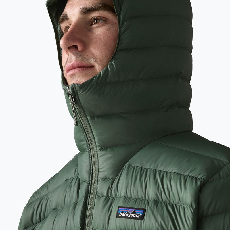 Herren-Daunenjacke Patagonia Down Sweater Hoody treeline green 5