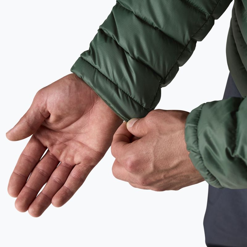 Herren-Daunenjacke Patagonia Down Sweater Hoody treeline green 8