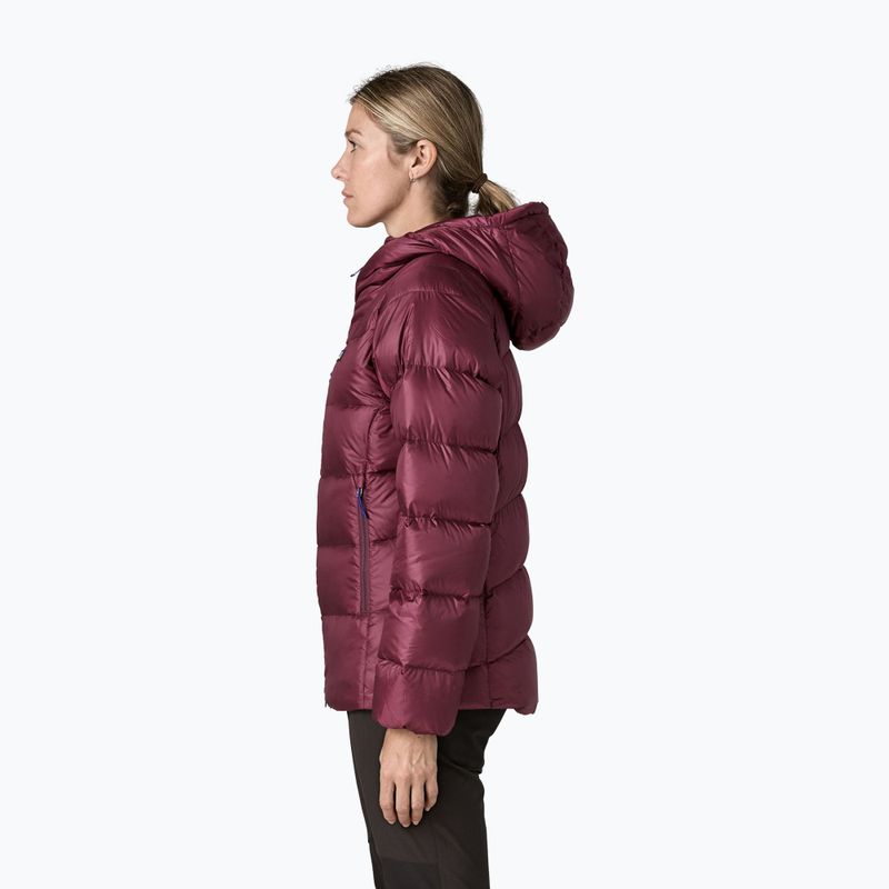 Damen-Daunenjacke Patagonia Durable Down Hoody berry fig 3
