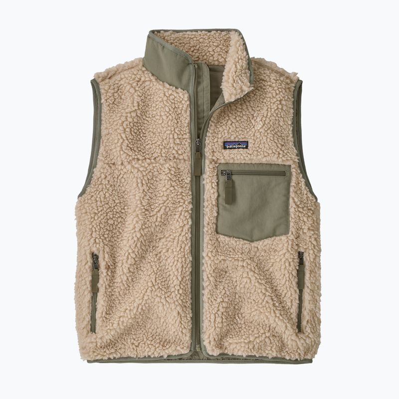 Damenweste Patagonia Classic Retro-X dark natural w/river rock green 5