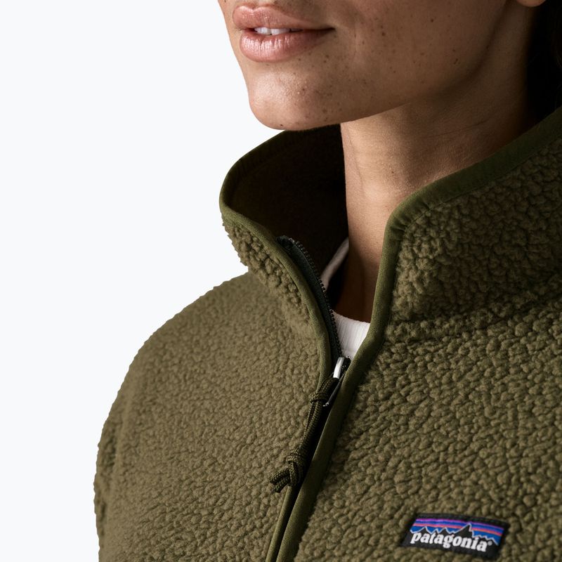 Fleecejacke für Damen Patagonia Retro Pile Marsupial basin green 4