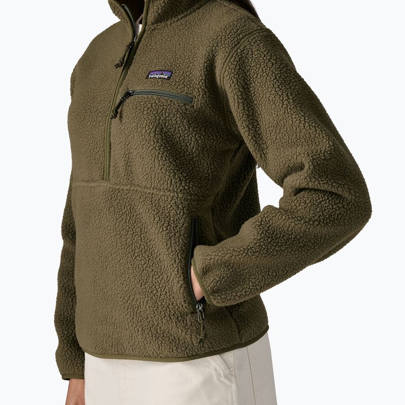 Fleecejacke für Damen Patagonia Retro Pile Marsupial basin green 5